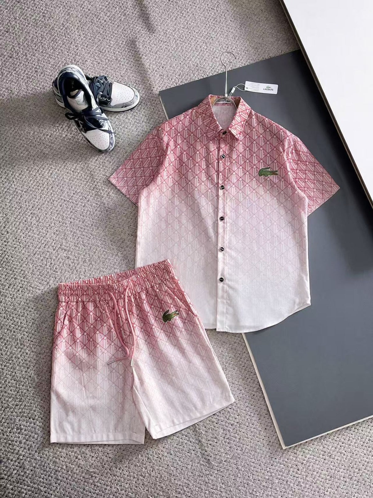 SHORT CHEMISE LACOSTE