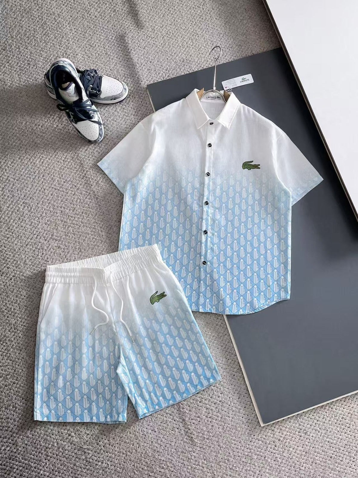 SHORT CHEMISE LACOSTE